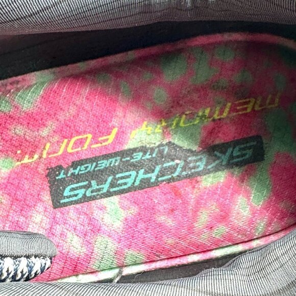 SKECHERS Duallite Foam Lite Weight Women's Sneakers Grey Size 10 - Picture 9 of 10